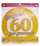 Deurbord 60 Jaar Getrouwd